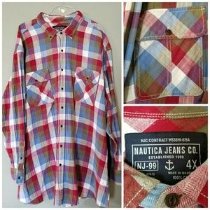 Men's Nautica Jean Co. Casual Button Down Shirt